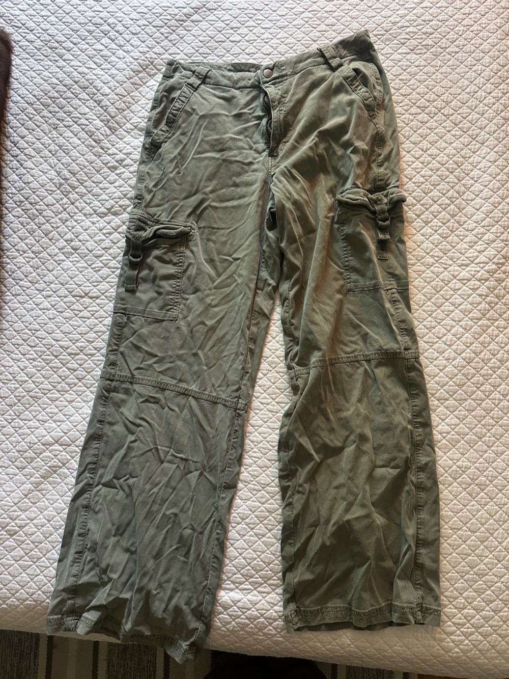 American Eagle cargo pants low waist